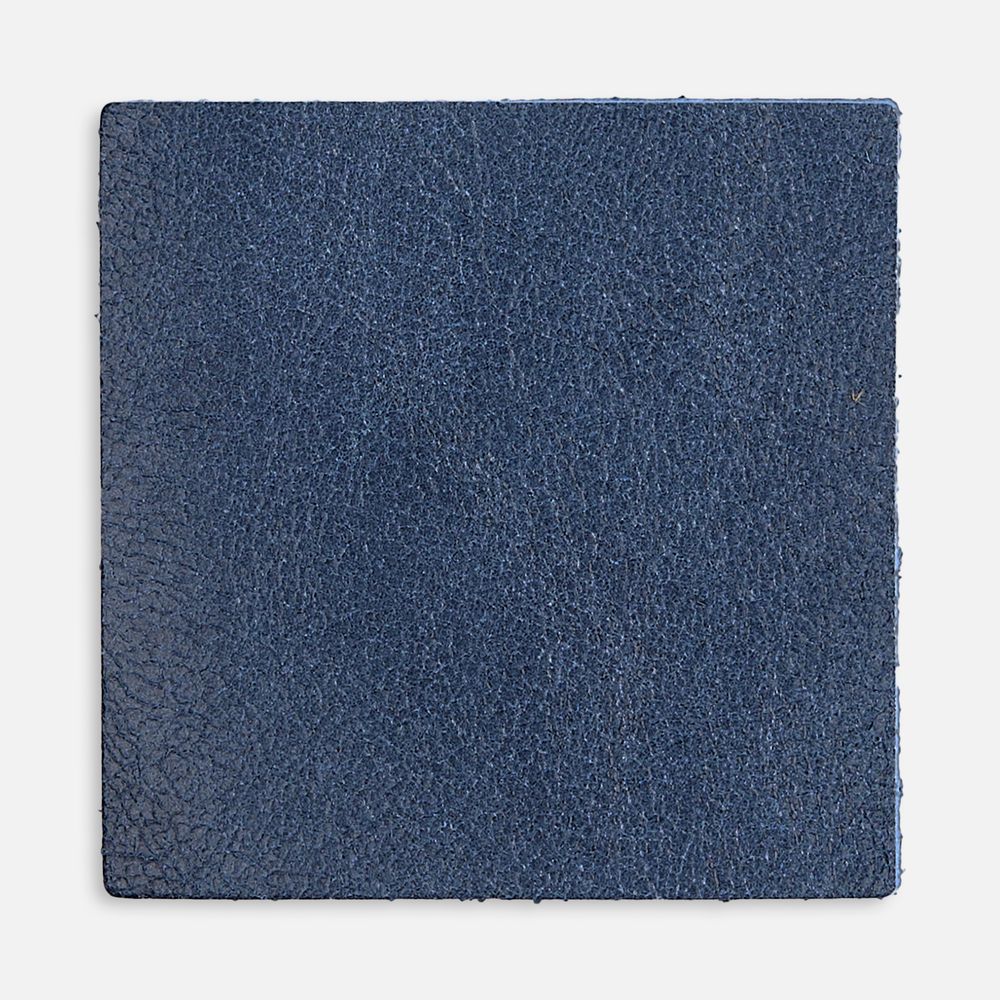 Лейбл кожаный Pasek, L, синий