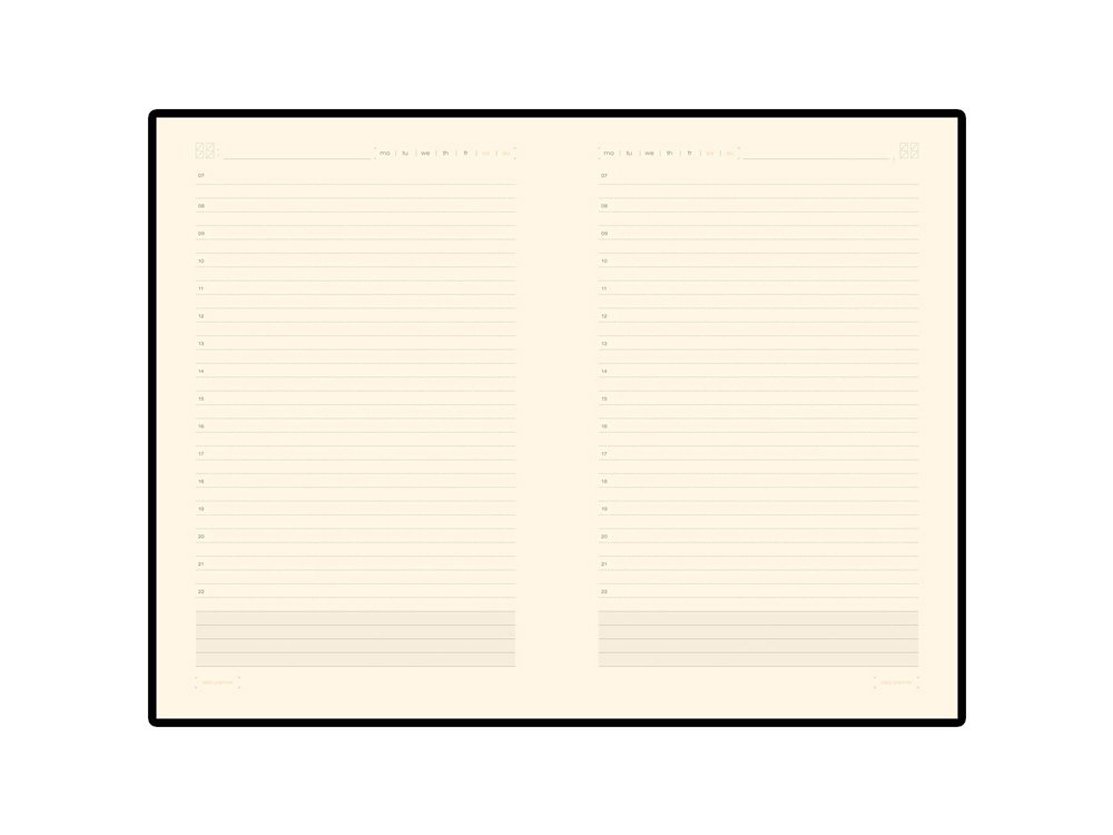 Ежедневник А5 недатированный Zenith, белый (Р)