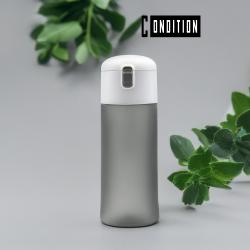 Бутылка для воды AqualityMate (серый)