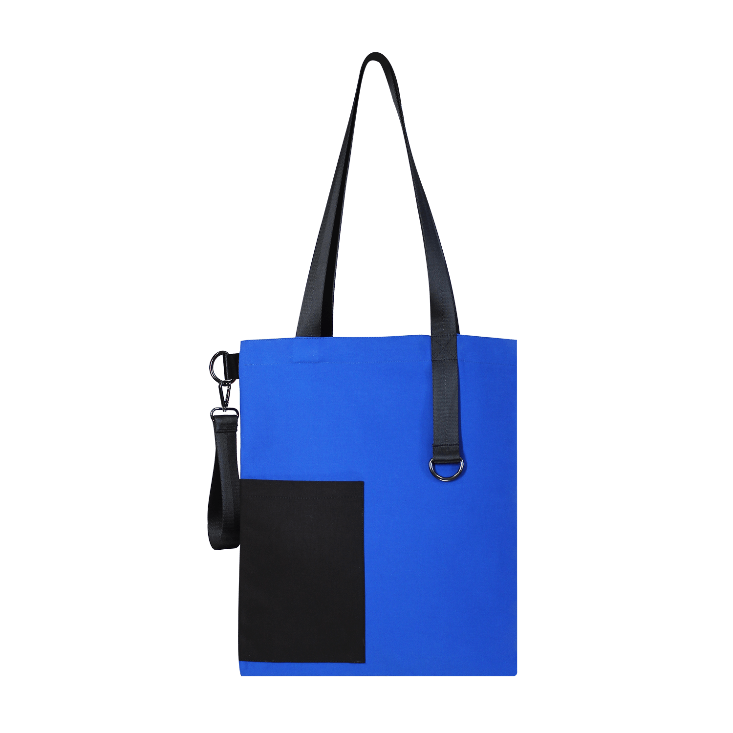 Шоппер Superbag Color (синий с чёрным)