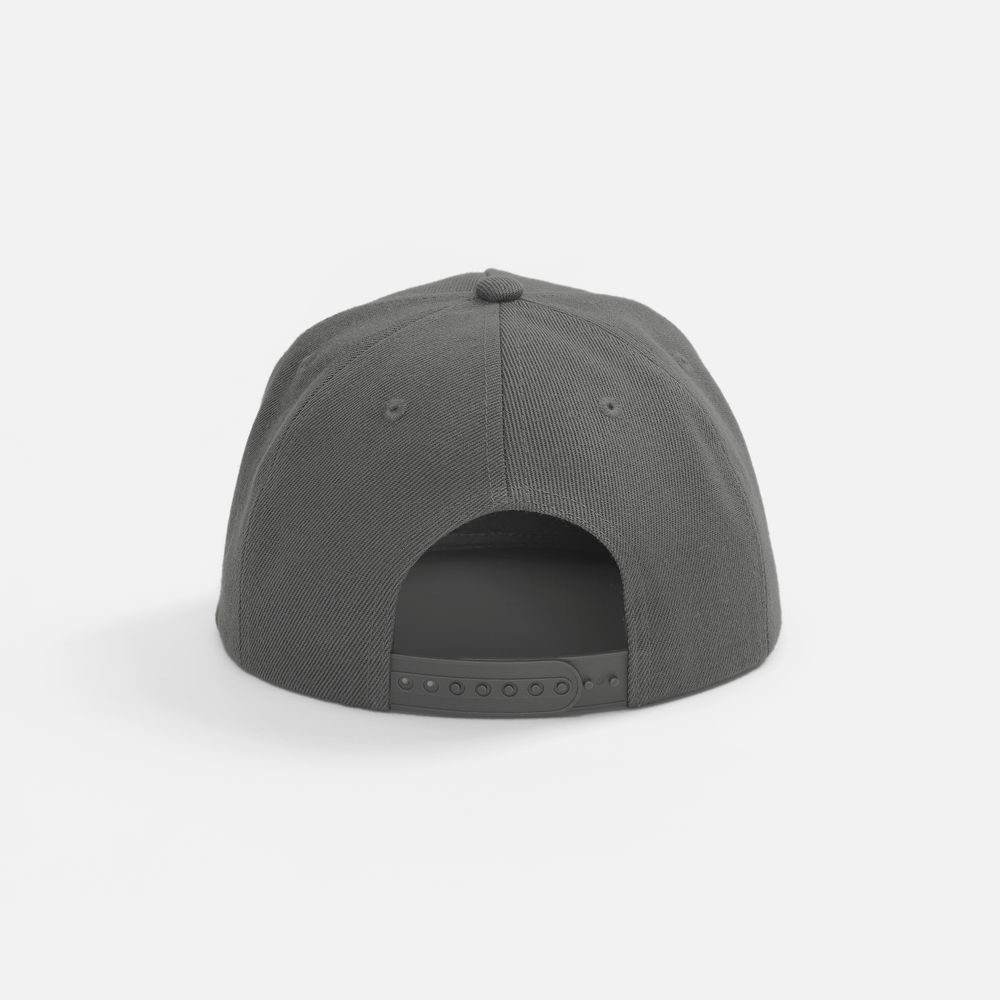 Бейсболка Epicore с прямым козырьком, серая