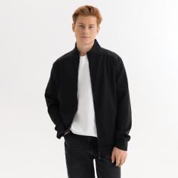 Толстовка на молнии ASTIN черная, размер XXXL