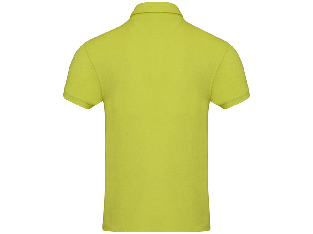 Рубашка поло унисекс Akoya из переработанного махрового материала - Лайм