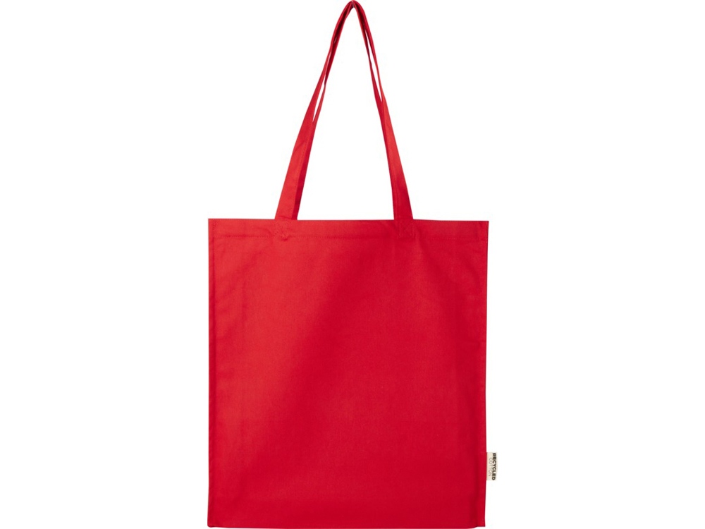Florida эко-сумка с ластовицей плотностью 270 г/м² - Красный Florida эко-сумка с ластовицей плотностью 270 г/м² - Красный