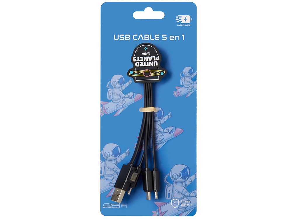Зарядный кабель 5-в-1 с возможностью изготовления корпуса по индивидуальному дизайну клиента Зарядный кабель 5-в-1 с возможностью изготовления корпуса по индивидуальному дизайну клиента