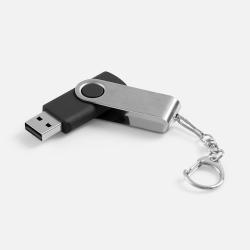 Флешка Twist, черная, 16 Гб