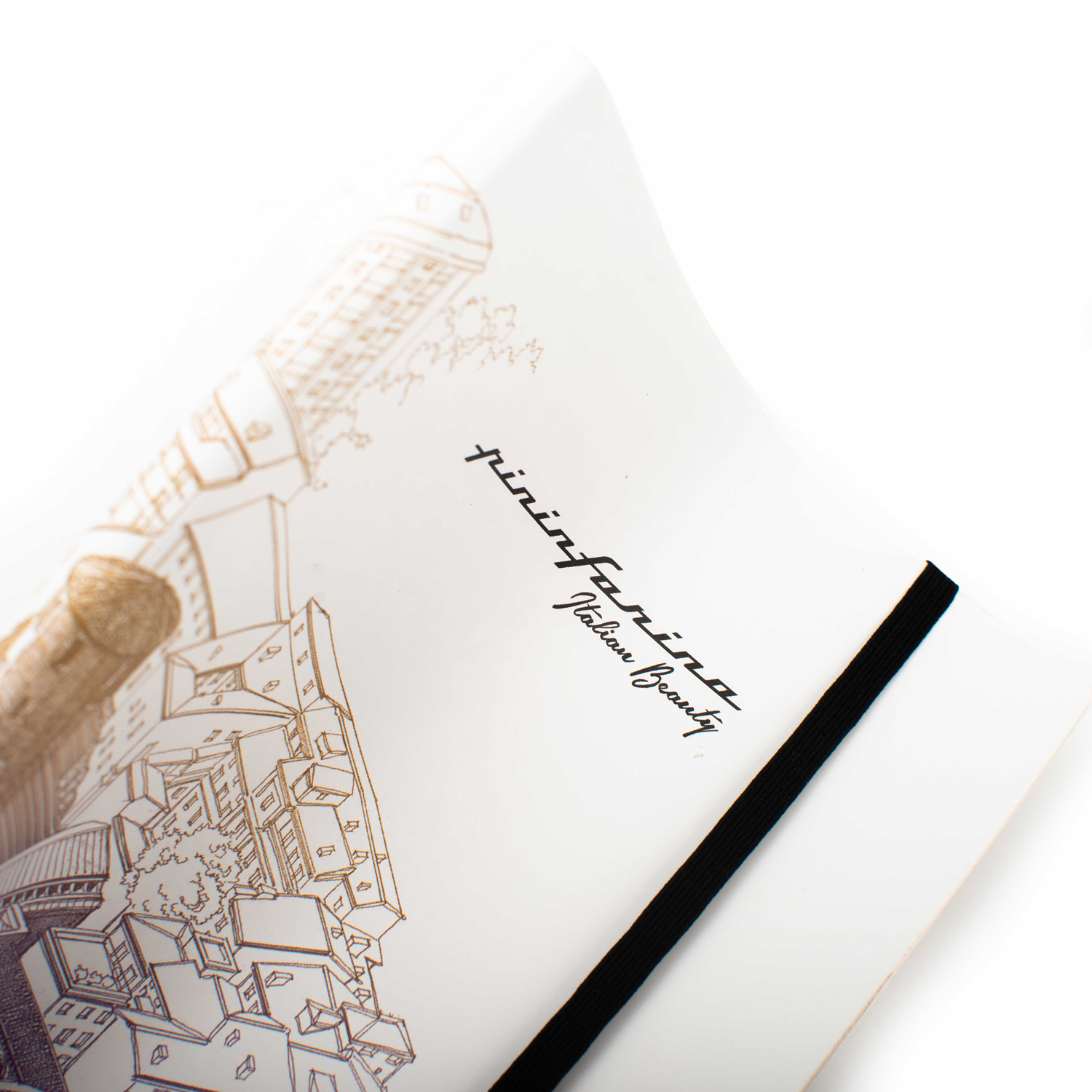 Блокнот линованный Pininfarina ITALIAN BEAUTY MILANO из каменной бумаги, А5