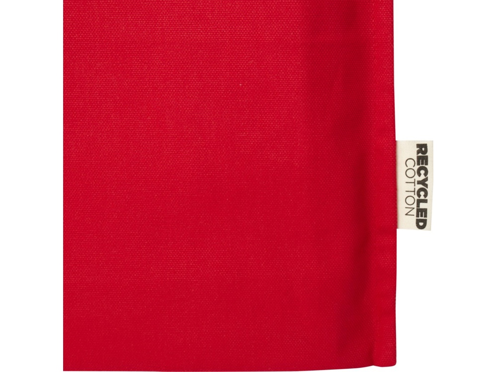 Florida эко-сумка с ластовицей плотностью 270 г/м² - Красный Florida эко-сумка с ластовицей плотностью 270 г/м² - Красный