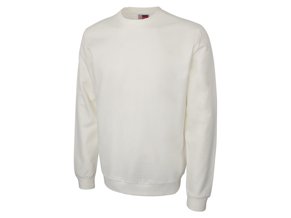 Свитшот Motion унисекс с начесом, белый Свитшот Motion унисекс с начесом, белый