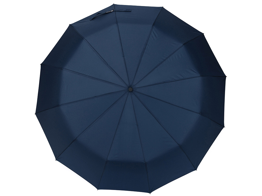 Зонт складной мужской TORBER, автомат, 3 сложения, синий, каркас сталь/файбергласс, эпонж, пластиковая ручка, диаметр 103 см Зонт складной мужской TORBER, автомат, 3 сложения, синий, каркас сталь/файбергласс, эпонж, пластиковая ручка, диаметр 103 см