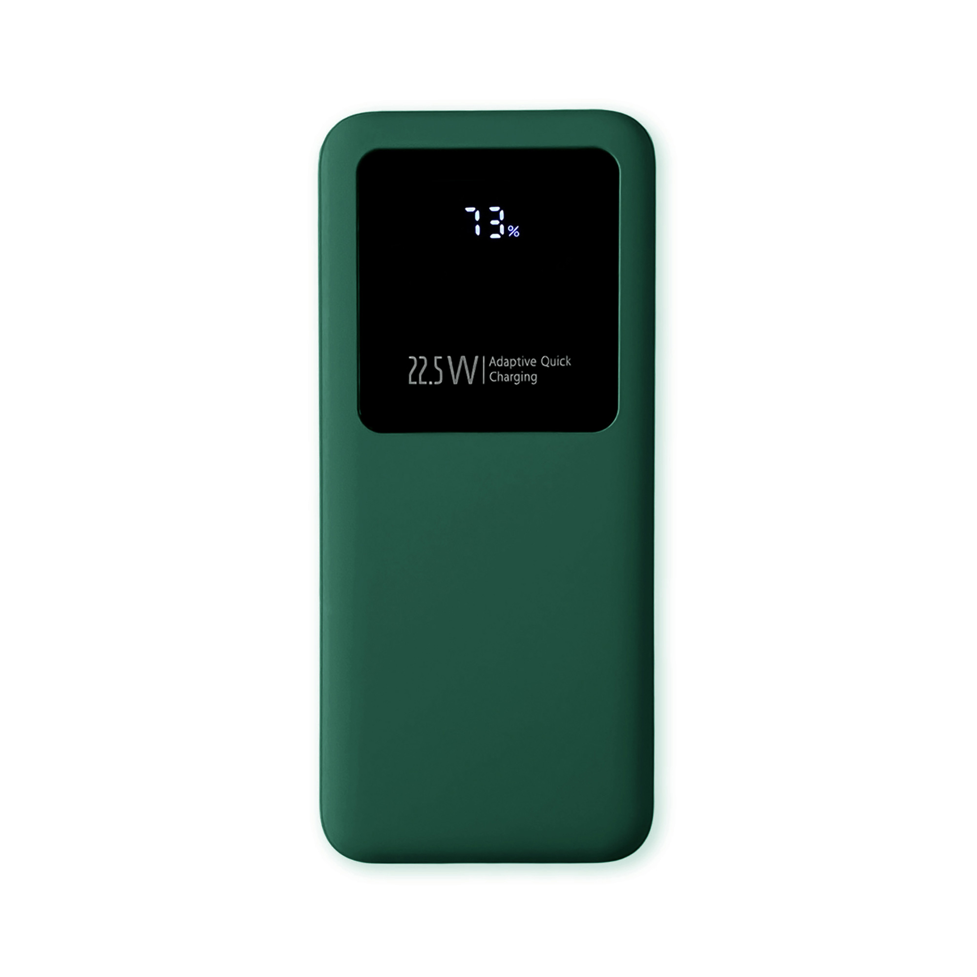 Внешний аккумулятор Kris soft touch, 10000mAh (Тёмно-зелёный)