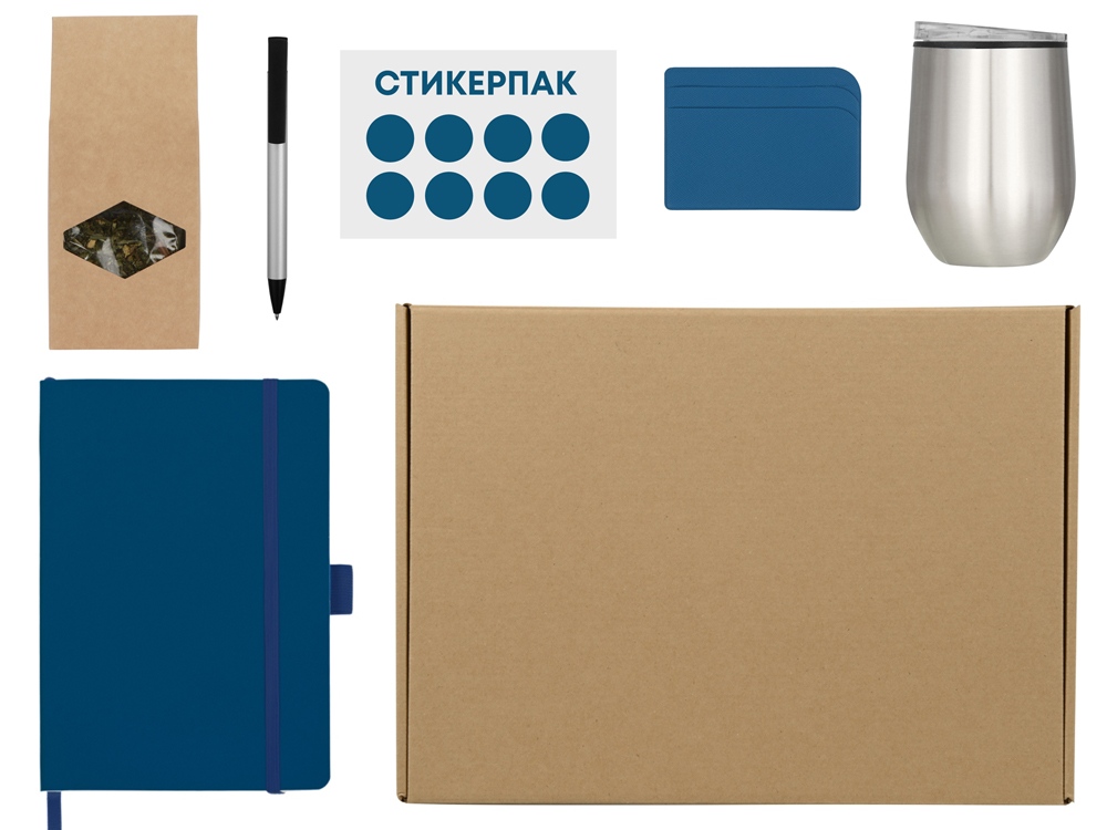 Welcome pack Warm welcome, синий