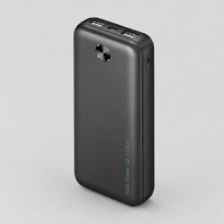 Внешний АКБ NRG Power V2 10000 мА-ч, 2A, 2xUSB, черный, Deppa