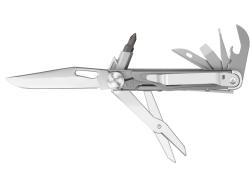 Нож-мультитул Rocktol 12 в 1 с титановыми ручками, серый