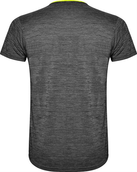 Спортивная футболка ZOLDER мужская, ФЛУОРЕСЦЕНТНЫЙ ЖЕЛТЫЙ/ПЁСТРЫЙ ЧЕРНЫЙ L