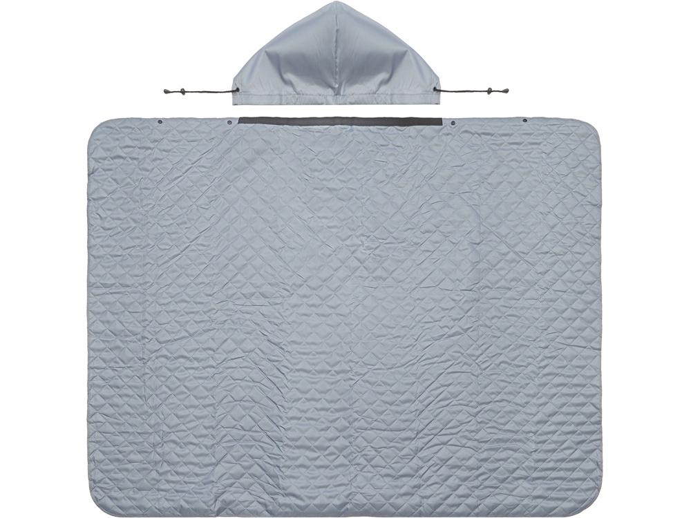 Пончо Cappy с капюшоном на липучке в мешке, серый Пончо Cappy с капюшоном на липучке в мешке, серый