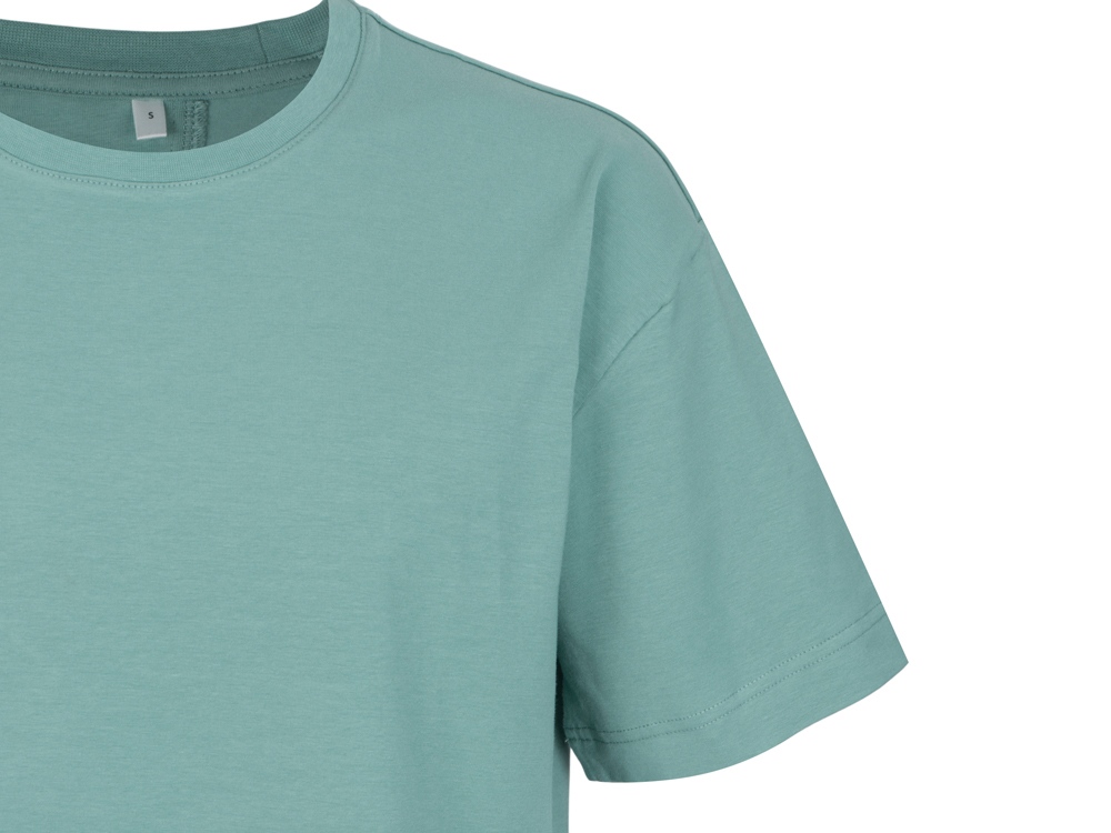 Футболка оверсайз Vienna унисекс , припылено-бирюзовый