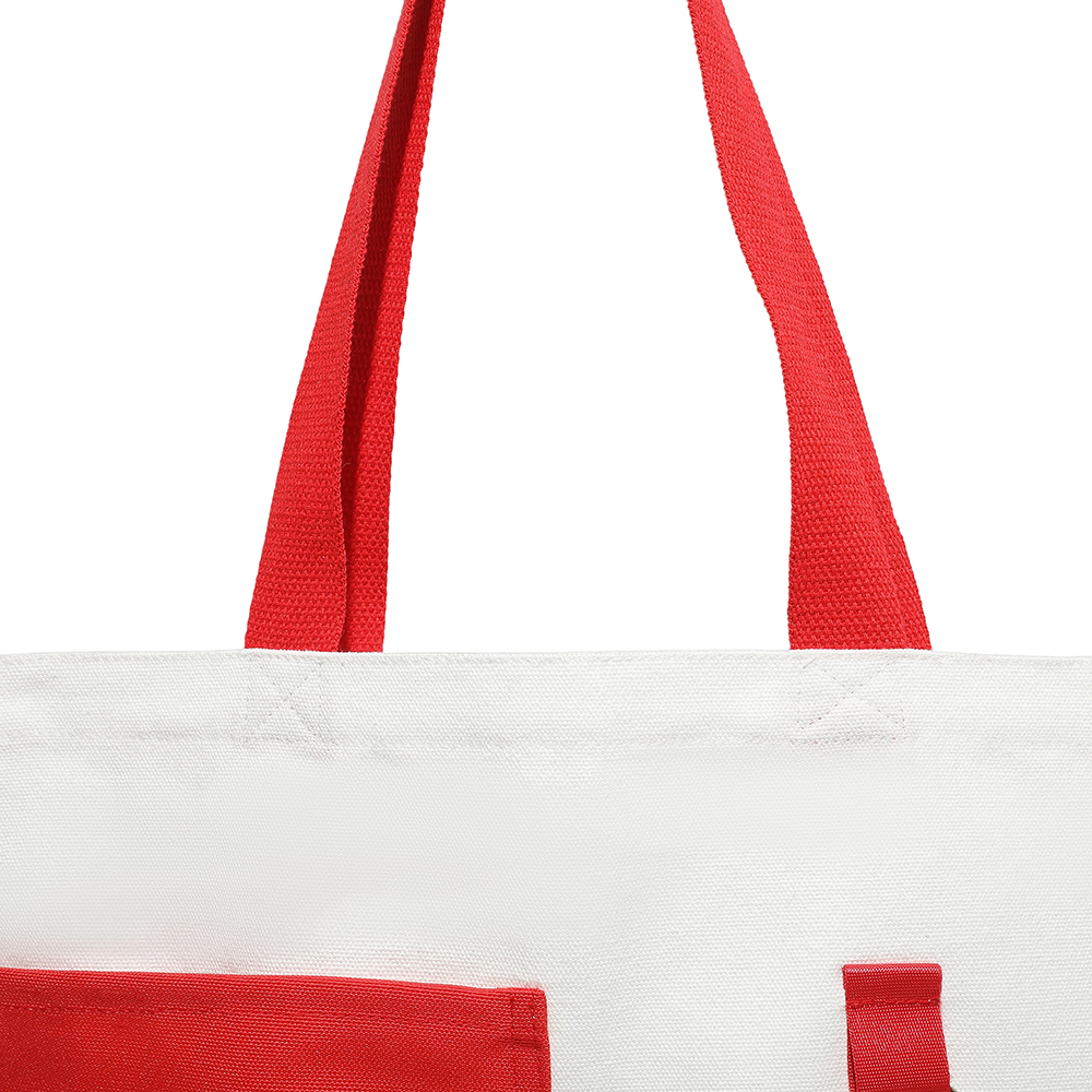 Сумка для покупок BANSHEE TO GO 325 г/м², красная/красная