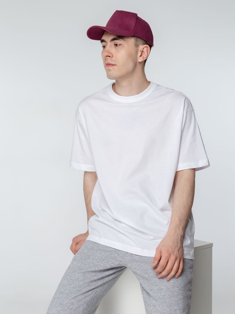 Футболка оверсайз мужская Boxy Men, бежевая (льняная)