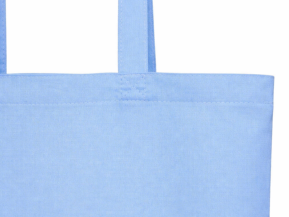 Сумка Твил из хлопка, 210 г/м2, голубой Сумка Твил из хлопка, 210 г/м2, голубой
