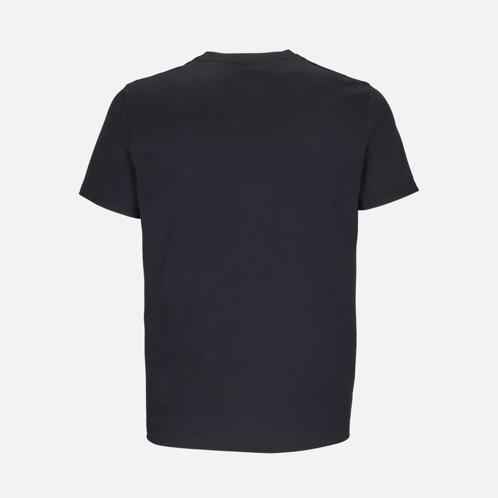 Футболка унисекс Lyam, черная Футболка унисекс Lyam, черная