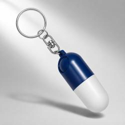 Таблетница Capsule, белый/синий