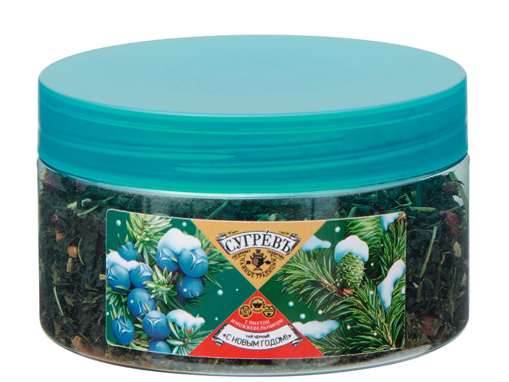Чай С НОВЫМ ГОДОМ ! с пихтой, можжевельником и пряностями 55 г. Чай С НОВЫМ ГОДОМ ! с пихтой, можжевельником и пряностями 55 г.