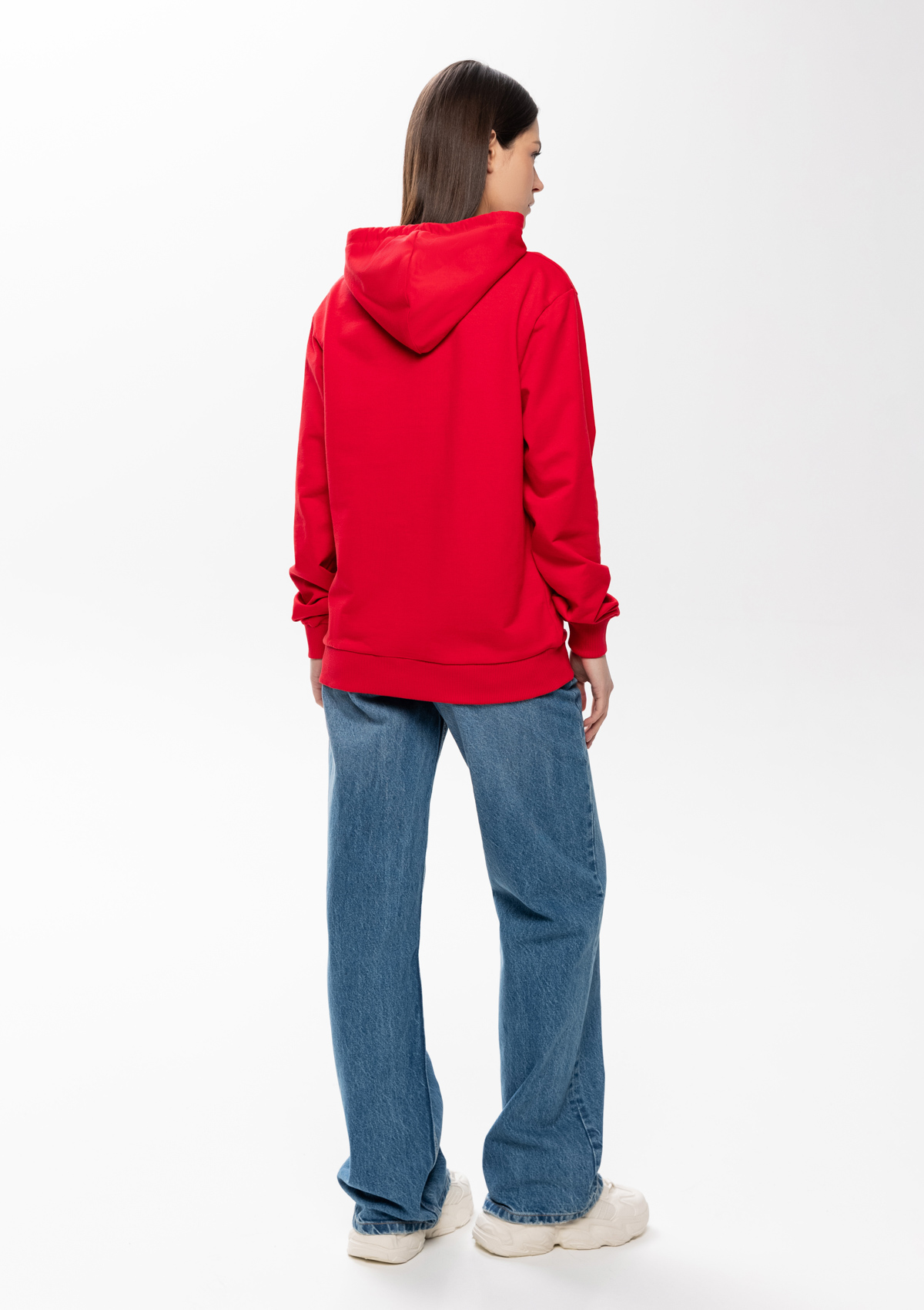 Худи унисекс STAN футер без начёса с контрастным капюшоном 260, 23