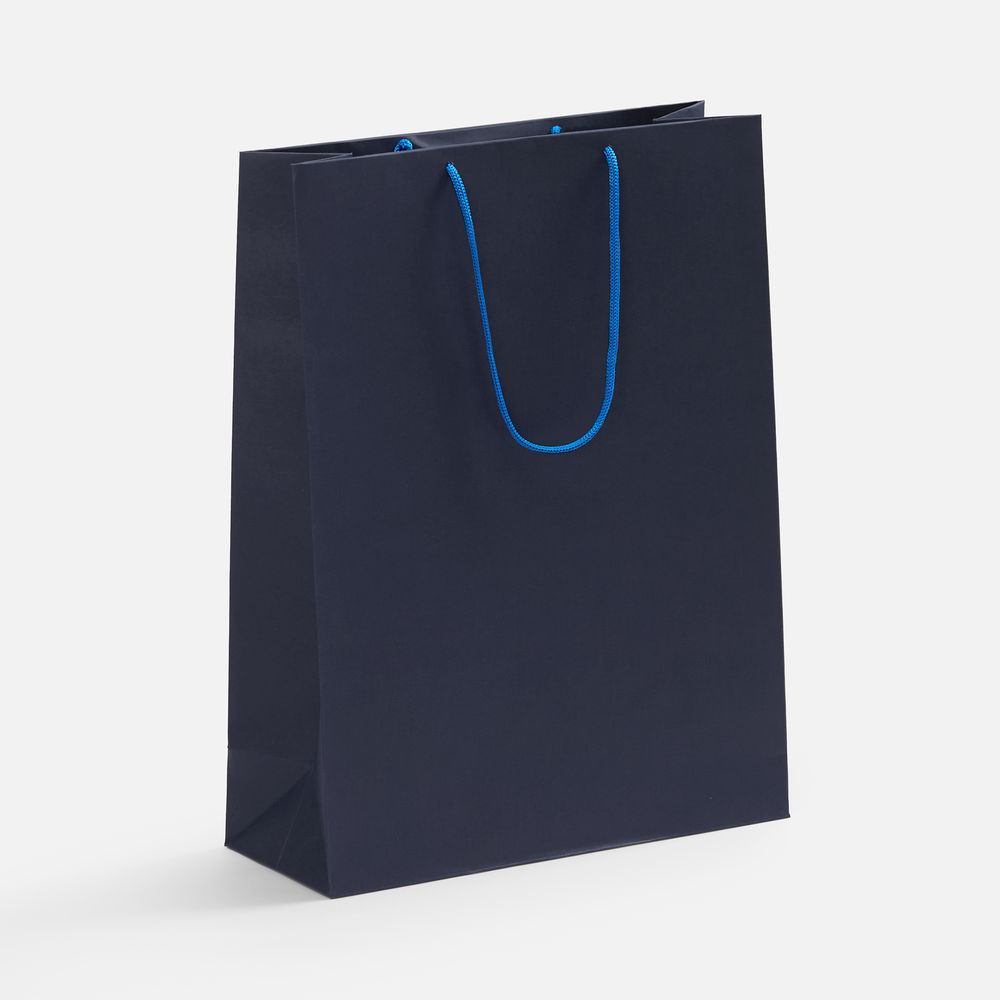 Пакет бумажный Porta XL, темно-синий Пакет бумажный Porta XL, темно-синий