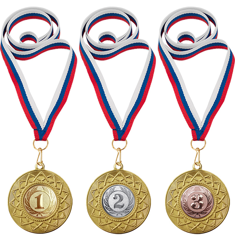 Комлект медалей 1,2,3 место Комлект медалей 1,2,3 место