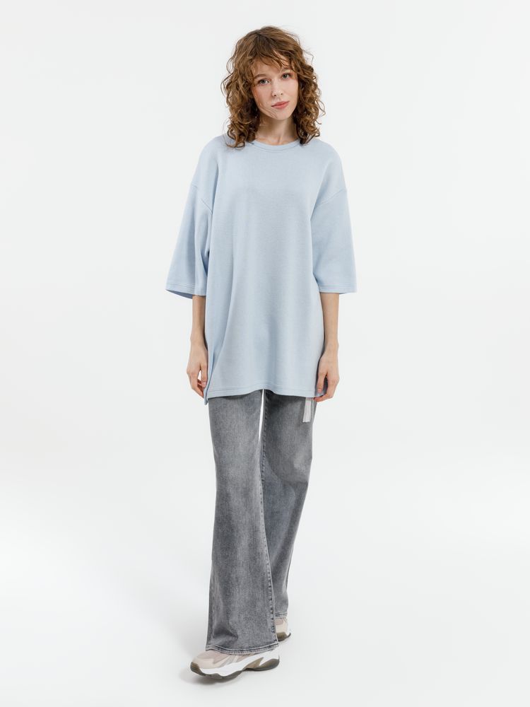 Джемпер с коротким рукавом Siluetti Volumica, светло-голубой