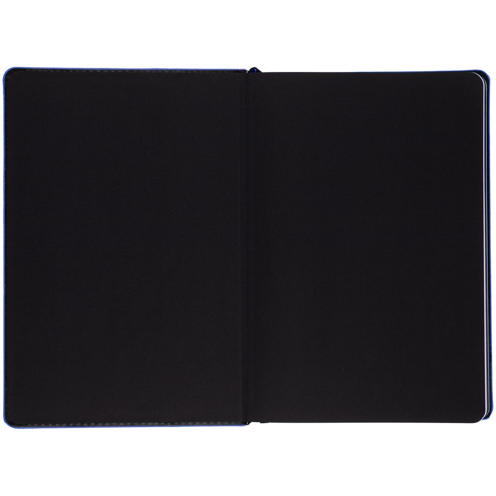 Ежедневник Alanis, недатированный, черный с синим