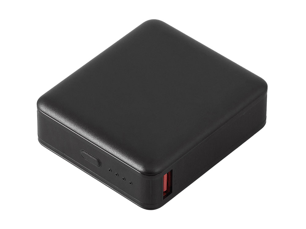 Внешний аккумулятор Brick 10 с быстрой зарядкой QC/PD, 10000 мАч, черный