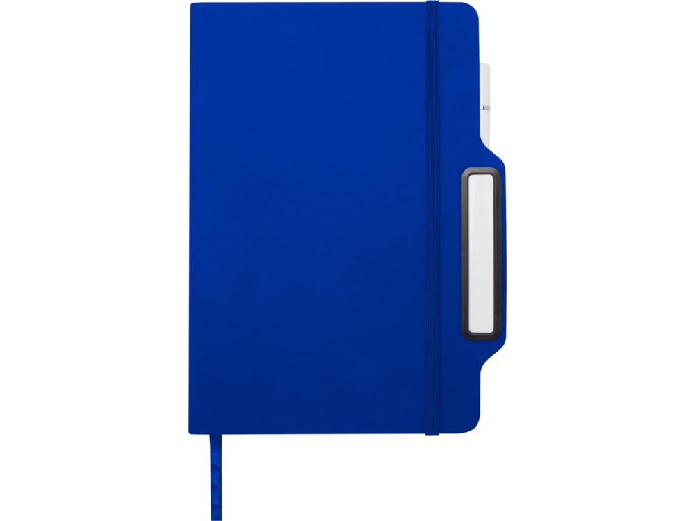Nexus блокнот формата А5 в твердой обложке с ручкой и карандашом - Ярко-синий
