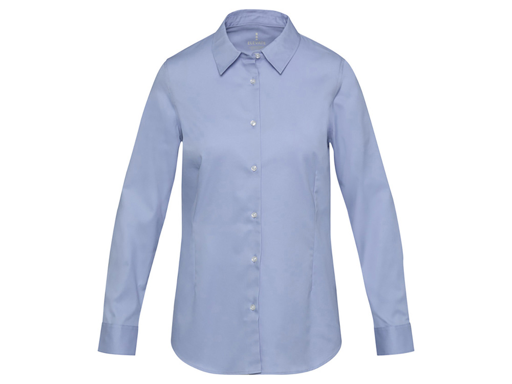 Citrine женская рубашка из твила - Голубой