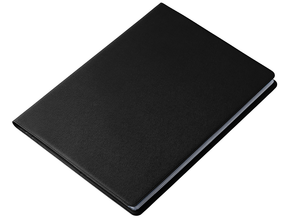 Органайзер Favor 2.0 для семейных документов на 4 комплекта документов, формат А4, черный