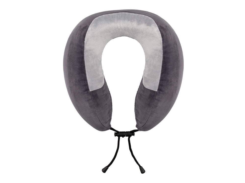 Подушка TORBER, дорожная, с эффектом памяти, тёмно-серая, полиэстер+спандекс, 26 х 27 х 10 см Подушка TORBER, дорожная, с эффектом памяти, тёмно-серая, полиэстер+спандекс, 26 х 27 х 10 см