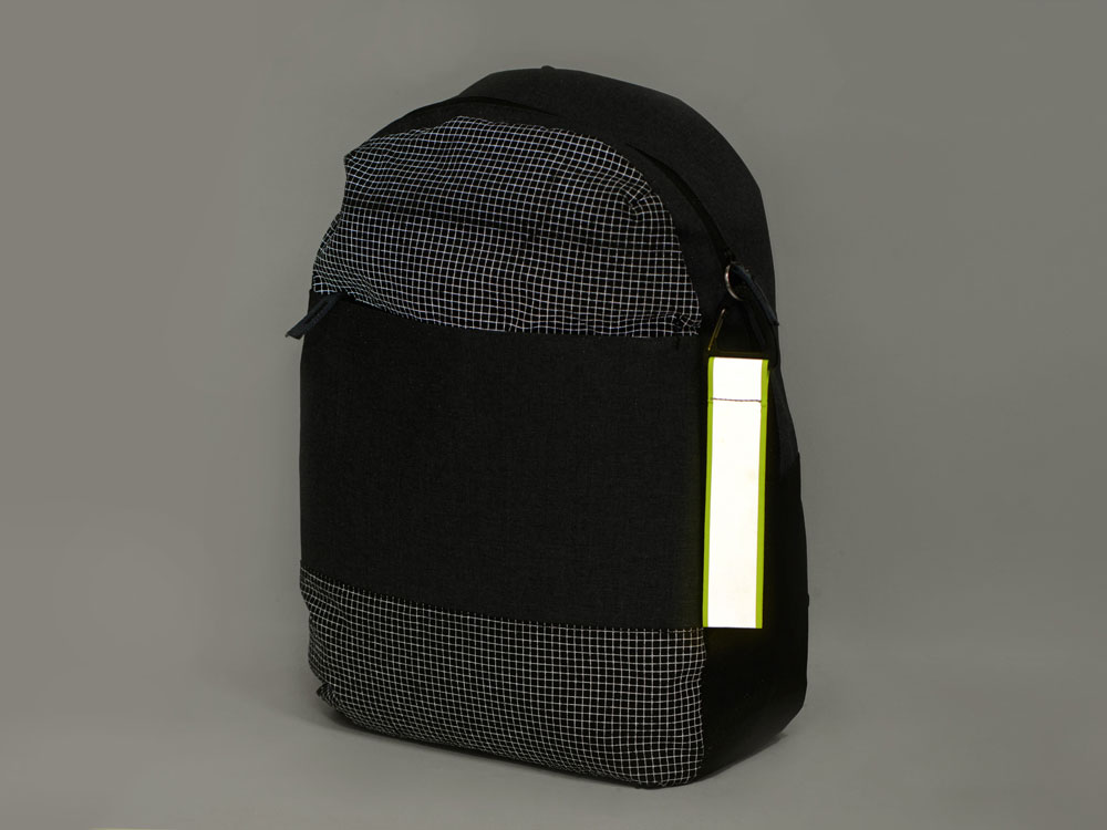 Светоотражающий брелок Reflector, серебристый/неоновый зеленый Светоотражающий брелок Reflector, серебристый/неоновый зеленый