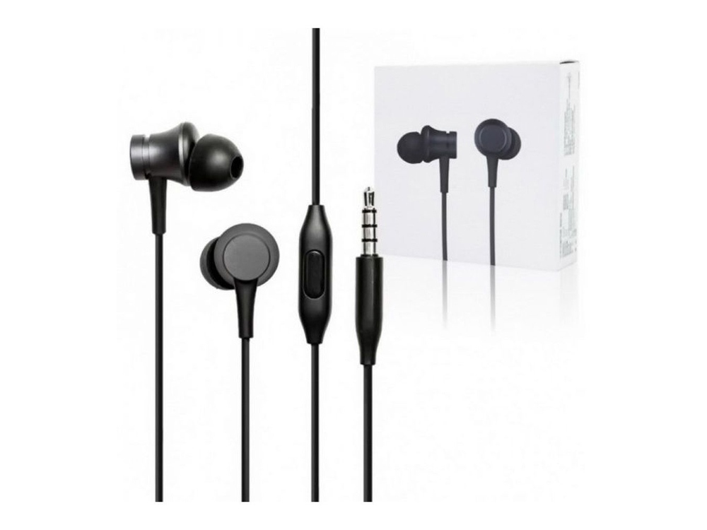 Наушники Mi In-Ear Headphones Basic Black HSEJ03JY (ZBW4354TY) Наушники Mi In-Ear Headphones Basic Black HSEJ03JY (ZBW4354TY)