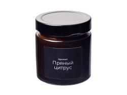 Свеча в стеклянной банке, ароматическая