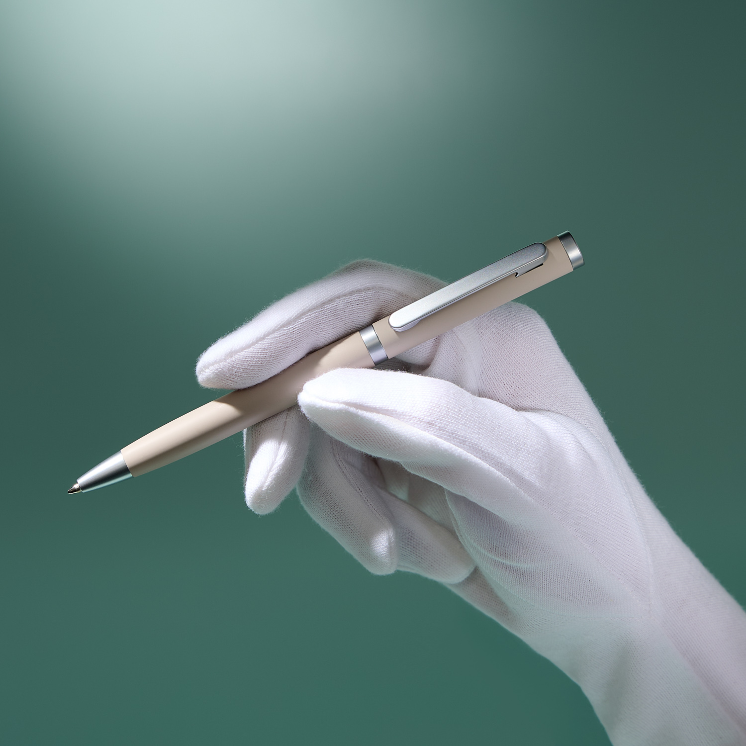 Шариковая ручка Нокс (Nox), бежевая Шариковая ручка Нокс (Nox), бежевая