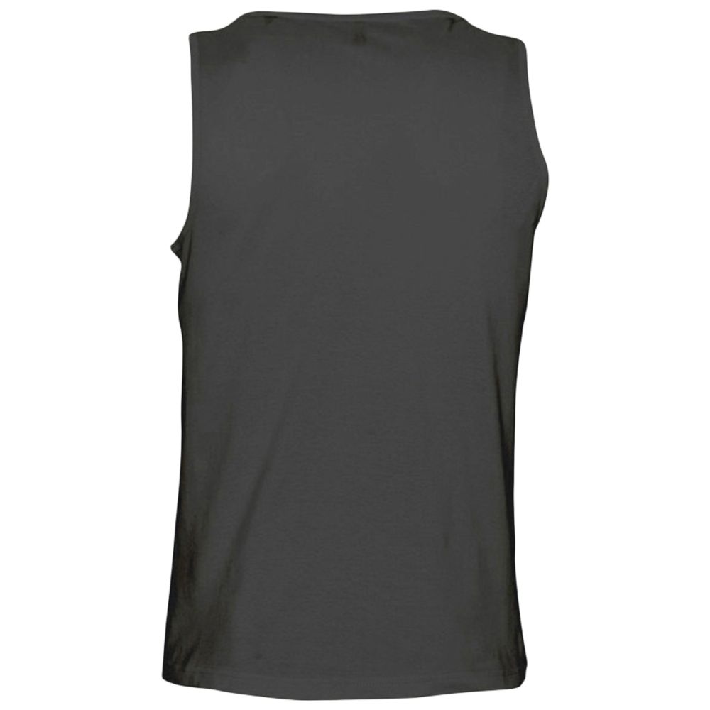 Майка мужская Justin 150, черная Майка мужская Justin 150, черная