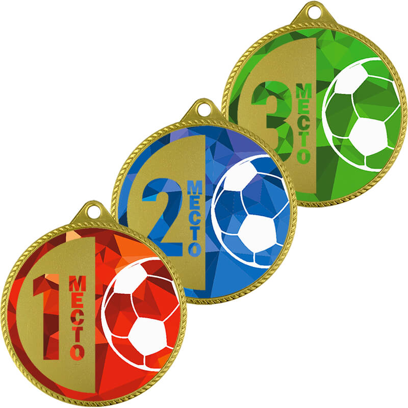 Медаль Футбол 1 место