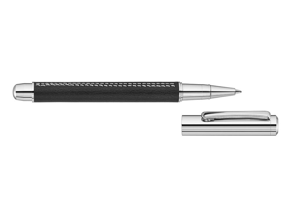 Ручка металлическая роллер SILENCE LE R, черный