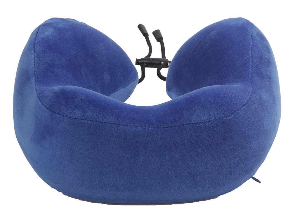 Подушка для путешествий с эффектом памяти Мемо Bluewinder Blue