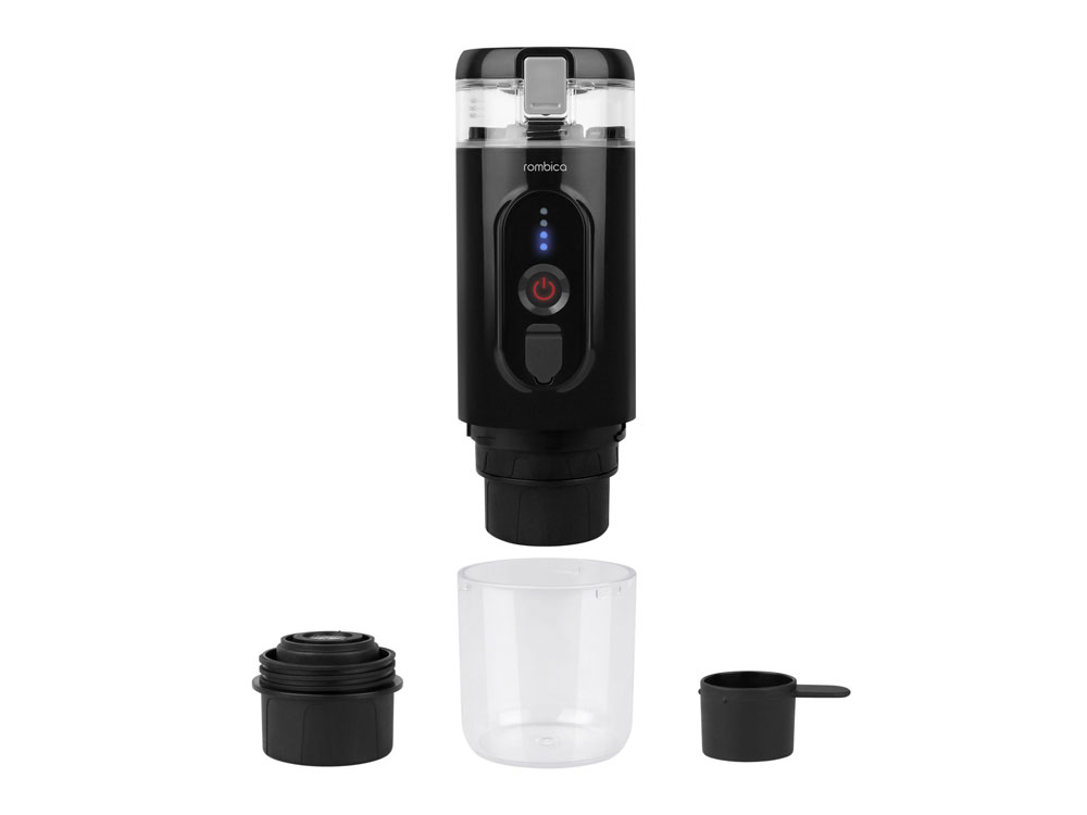 Портативная кофемашина Rombica Barista 2 Black с логотипом Rombica