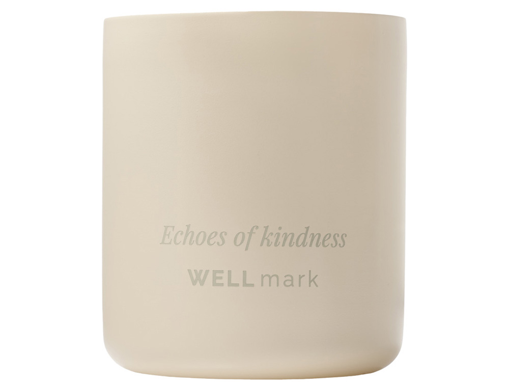 Ароматическая свеча Wellmark Echoes of Kindness- Ecru бежевый