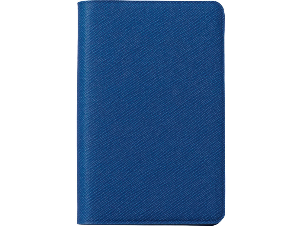 Футляр-книжка на 4-е карты с RFID Favor, синий