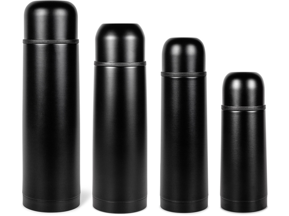 Термос Relaxika 101 (1 литр), черный (без лого)