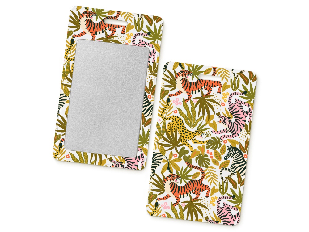 Чехол для пропуска с полноцветной УФ-печатью, софт-тач Чехол для пропуска с полноцветной УФ-печатью, софт-тач